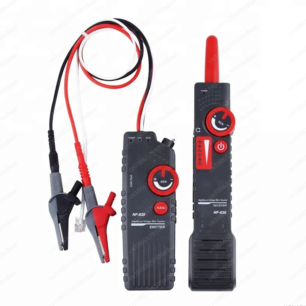 NF-820 RJ45 RJ11 BNC Network Cable tester High Low Voltage Cable Underground Cable Finder Anti-Interference Wire Tracker