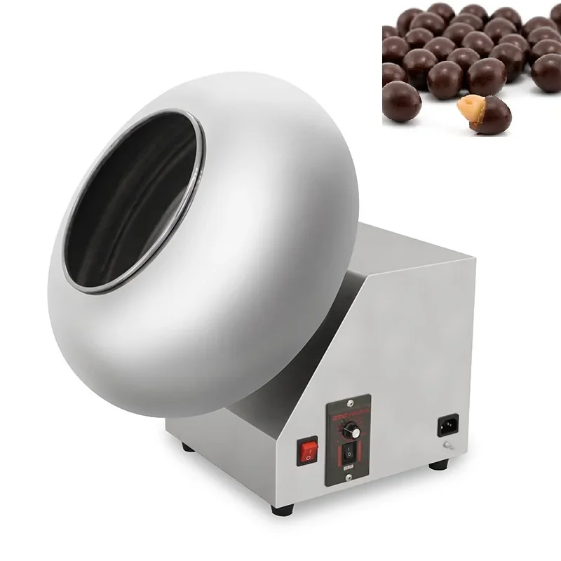 

Automatic Coloring Chocolate Coating Machine Candy Mixing Polishing Machine Peanut Coater for Sale