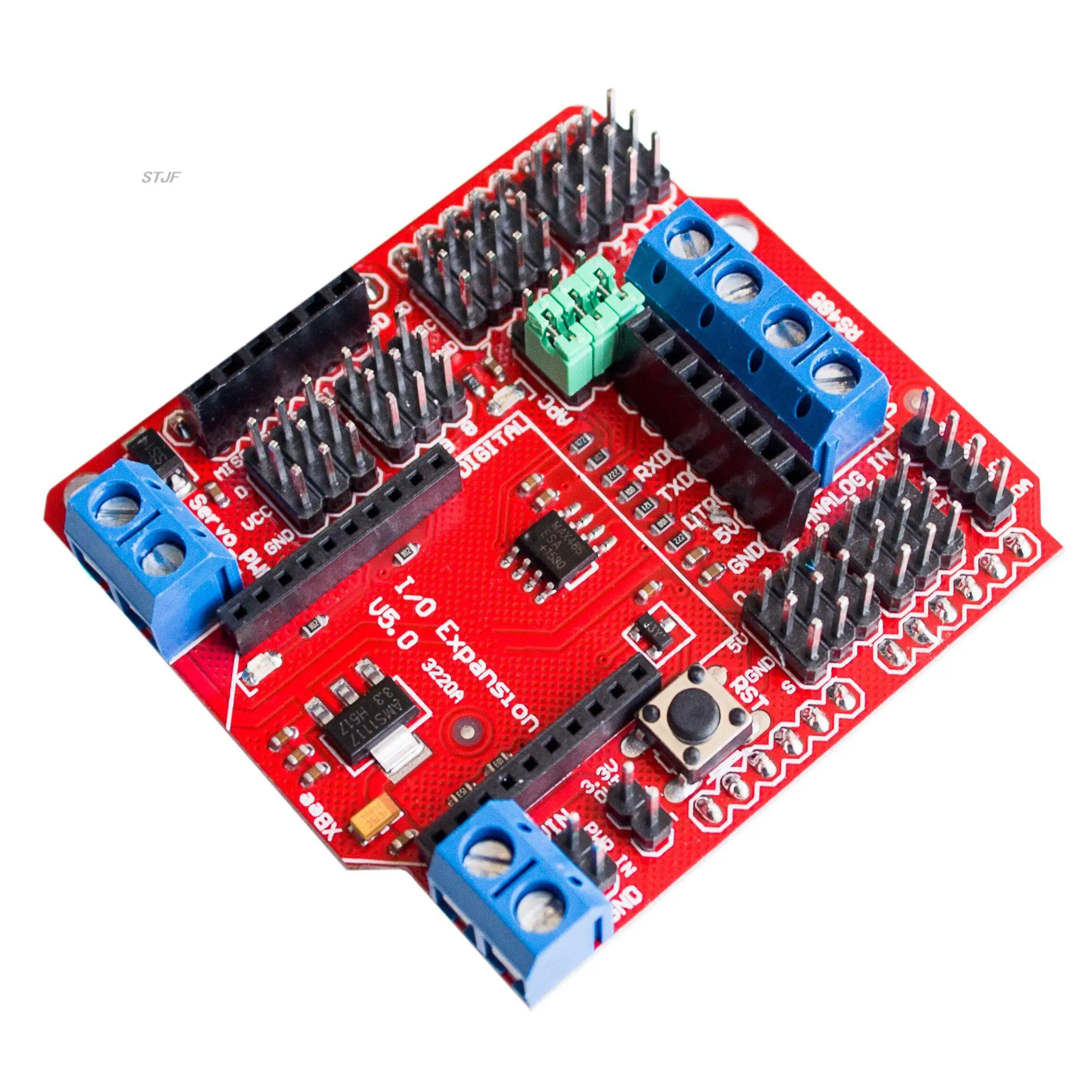 The Xbee Sensor expansion board V5 includes an RS485 BLUEBEE Bluetooth interface for the UNO-R3 extension