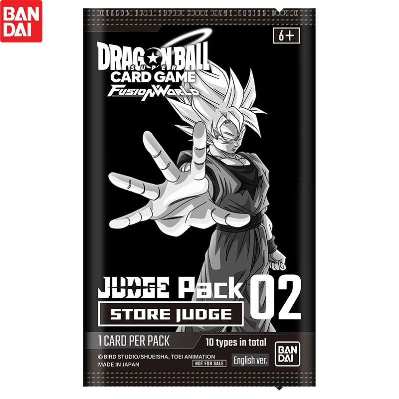 BANDAI Dragon Ball Super Fusion World Judge Pack Vol. 2 TCG Booster Pack Collection Card