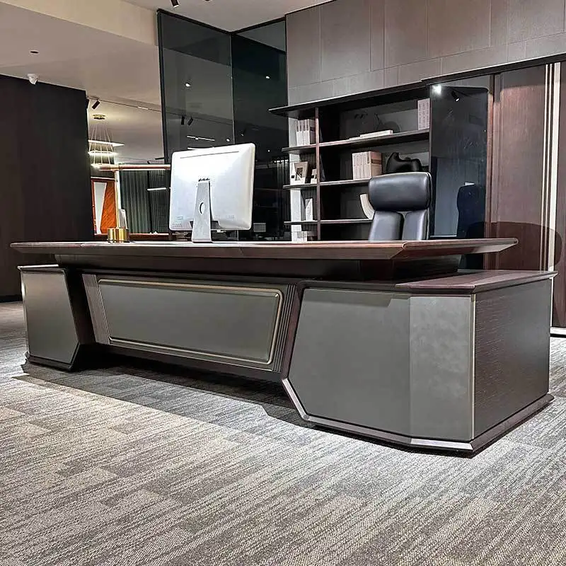 Boss Desk President  Chairperson's Desk Office Atmospheric Class Desk