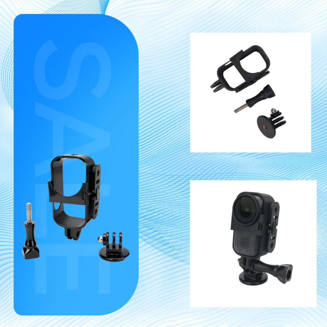 

For DJI OSMO NANO Action Camera Dual-Directional Expansion Frame Adapter Base for Enhanced Camera Stability And Versatility