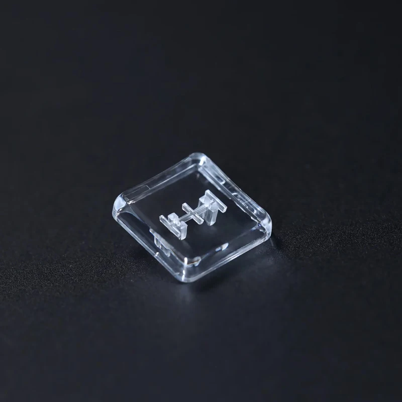 Chosfox 10/30/50/90 Pcs CFX Low Profile Choc Keycap for Kailh 1350 Switch Mechanical Keyboard Ultra Thin Transparent PC Keycap