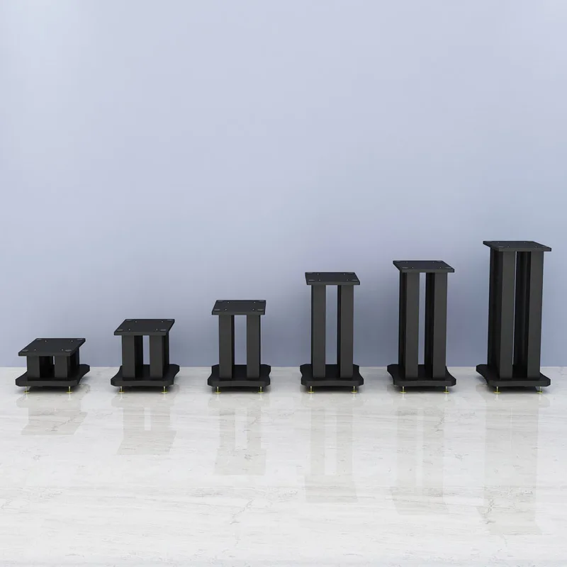 Customized speaker bracket, shock absorber rack bracket, desktop audio tripod, bookshelf, surround floor hifi equipment shelf