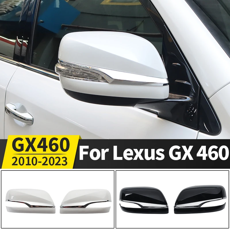 

For Lexus GX460 2010-2023 2022 Rearview Mirror Cover Replacement GX 460 Exterior upgraded Decoration Modification Accessories