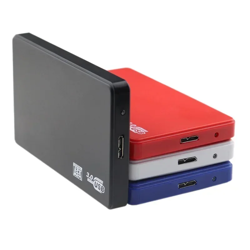 Caja de disco duro USB 3,0 a 2,5 pulgadas, carcasa SATA HDD SSD, caja de disco duro externo para PC, portátil, teléfono inteligente