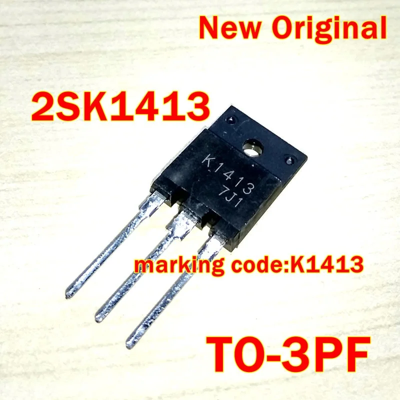 1Pcs to 50Pcs 2Sk1413 To-3Pf New Original Marking Code:K1413 High-Voltage High-Speed Switching Applications
