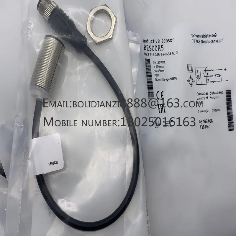 

The brand-new original sensor BES00R5 BES 516-326-E4-C-S4-00,2 warranty for one year in stock