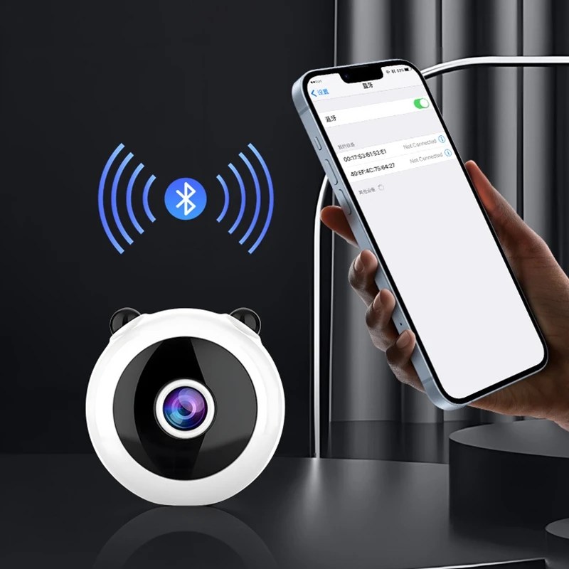 Мини-камера безопасности, полноцветная камера ночного видения, Wi-Fi монитор высокой четкости, обнаружение движения, наблюдение, водонепроницаемая, новинка 2025