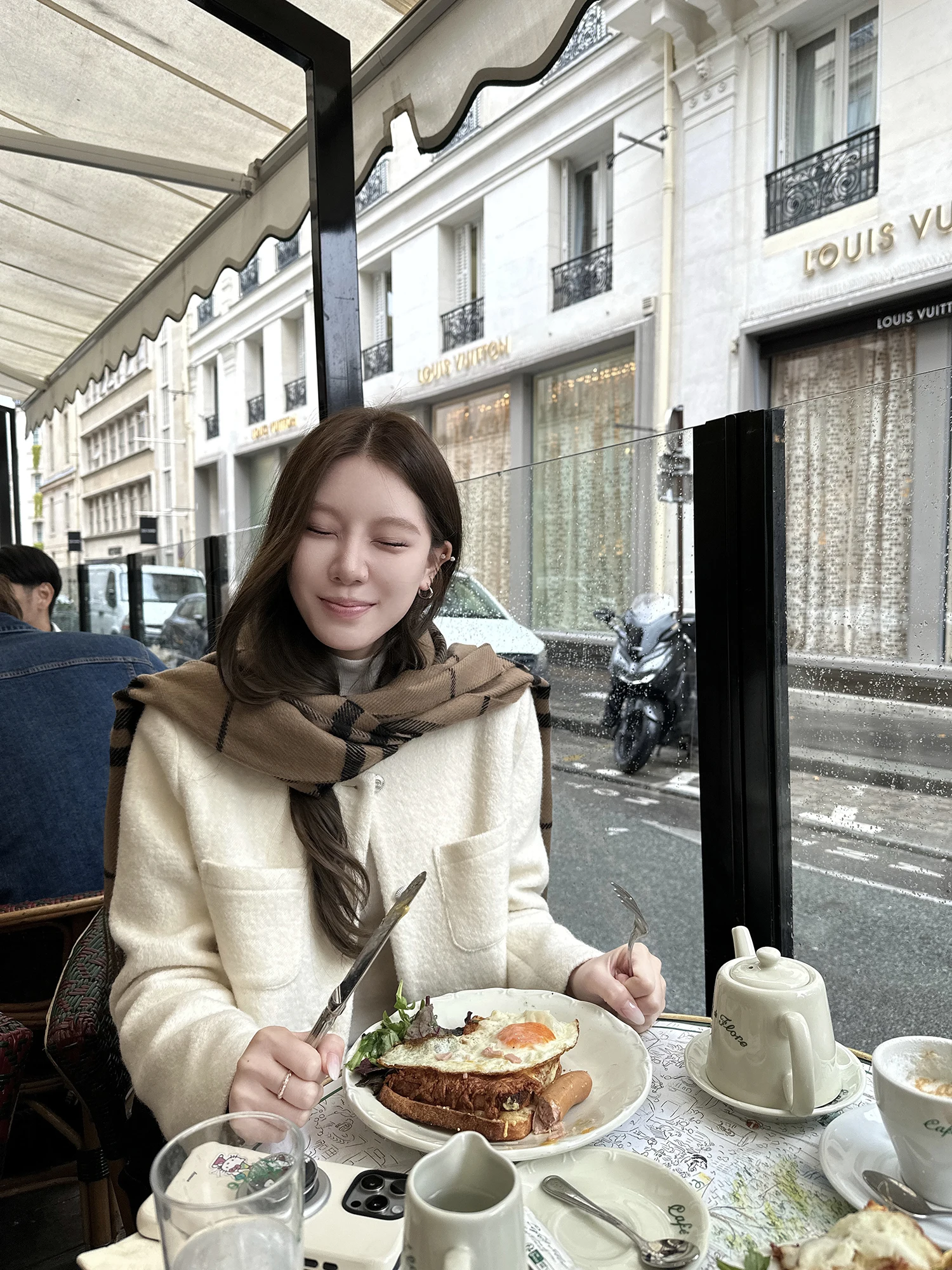 

Женская шерстяная бархатная белая универсальная куртка Treasure High nce, осенне-зимняя подставка для поездок на работу