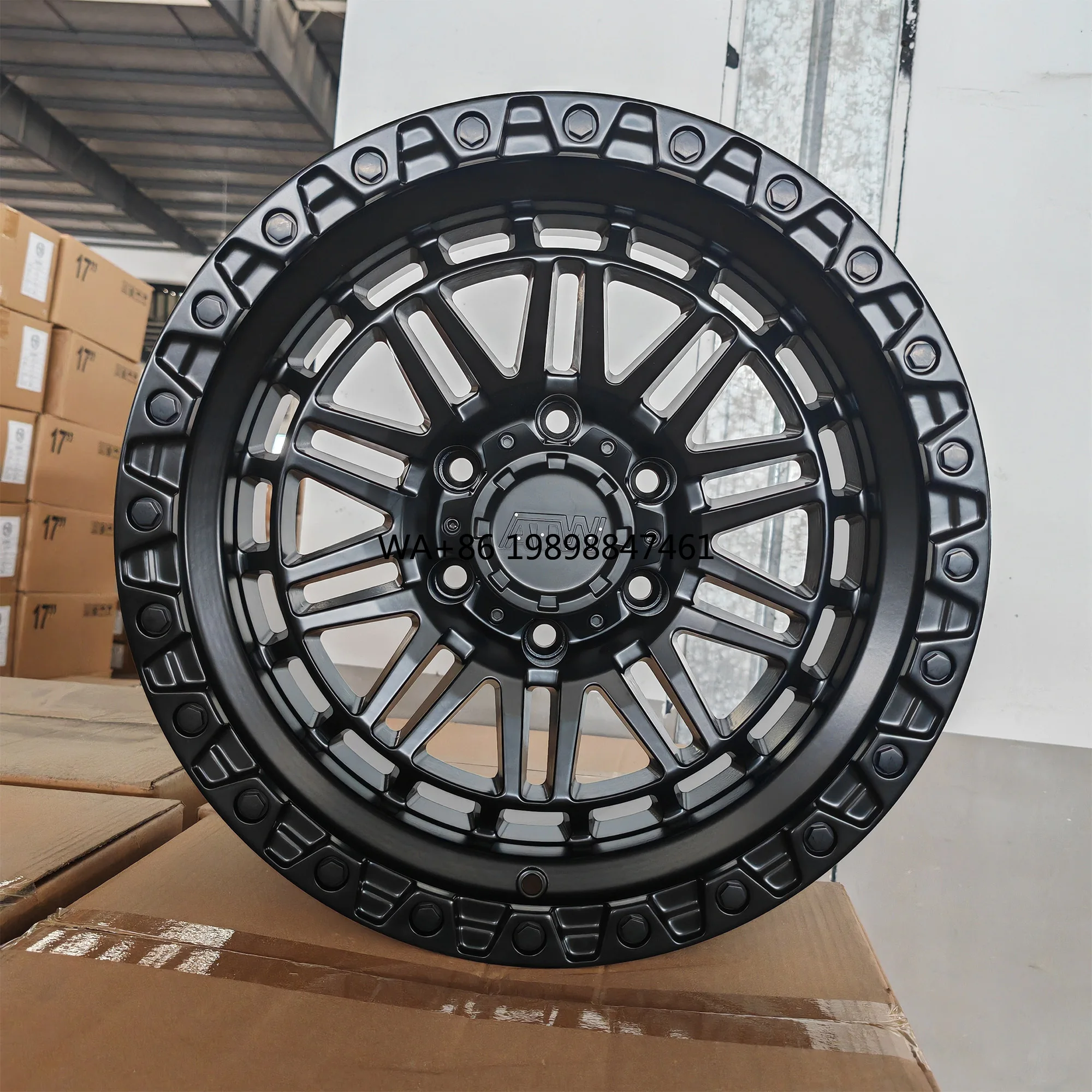 

for 17x9 6x139.7 Off-road 4x4 Passenger Car Wheels Aluminum Black New