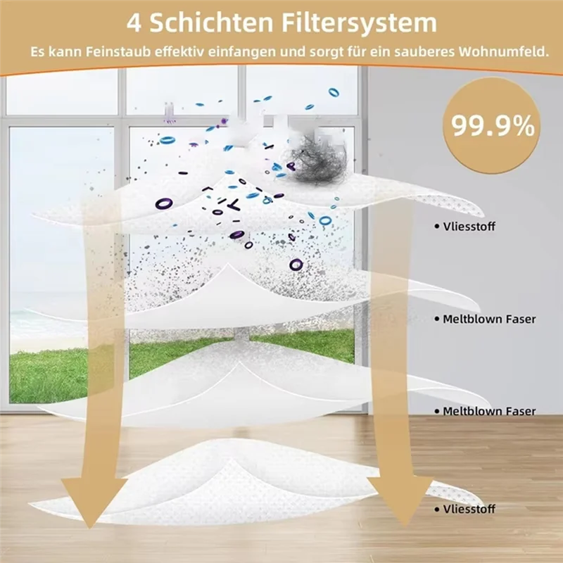 A21F-Replacement Side Brush Filter For ILIFE V20/Vyzzle D10/Laresar L10/Lydsto R1D Edge/Roidmi Eve Rook S Main Parts