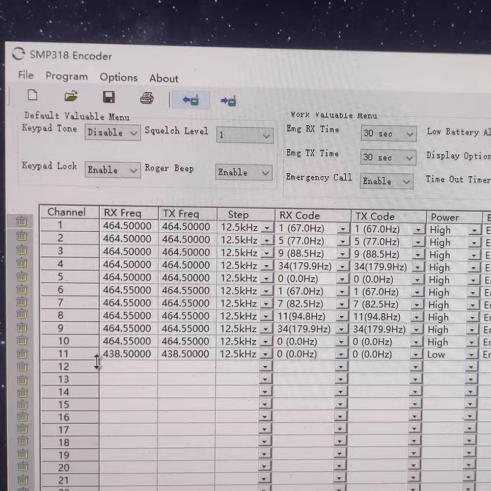 Baofeng UV-5R UV-5RII UV-5RX UV-3R C50 BF-888S 777 R5 Программный кабель VLF-H10 SMP318 Кабель энкодера Freq. Сброс канала