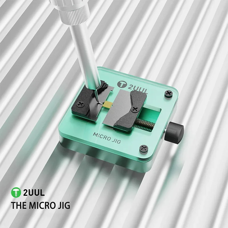 Soporte de Micro plantilla 2UUL, accesorio de Chip Universal para reparación de placa base de teléfono, BGA CPU IC NAND, abrazadera de reparación de pegamento para plantación de limpieza