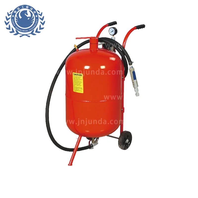 

Hot Right Price Dry Sandblasting Equipment Portable Sandblaster Wheel High-Performance Sandblaster Pot for Rust Removal
