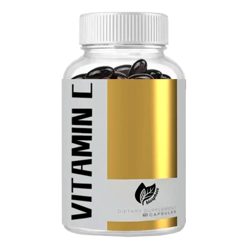 

Витамин С, 1000 мг ежедневная поддержка, содержащая розы и цитрусовых, здоровая амортизация кожи и суставов, 60 капсул