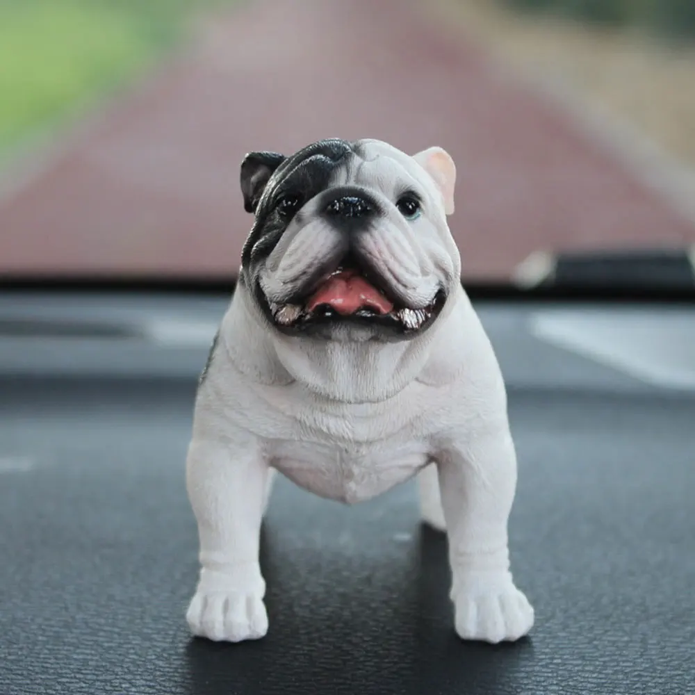 Pet Memorial Plaster Mold, 3D Bulldog Silicone Mold DIY Concrete Resin Animal Figurine & Keepsake, Craft Supply