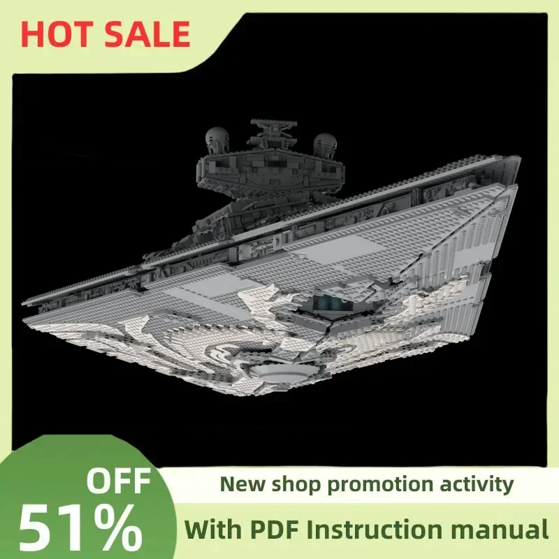 

New 5932Pcs Famous Star Battle Movie Moc Chimaera Heavy Spacecraft Model Diy Creative Ideas Kid Toy Birthday Gift Custom Puzzle
