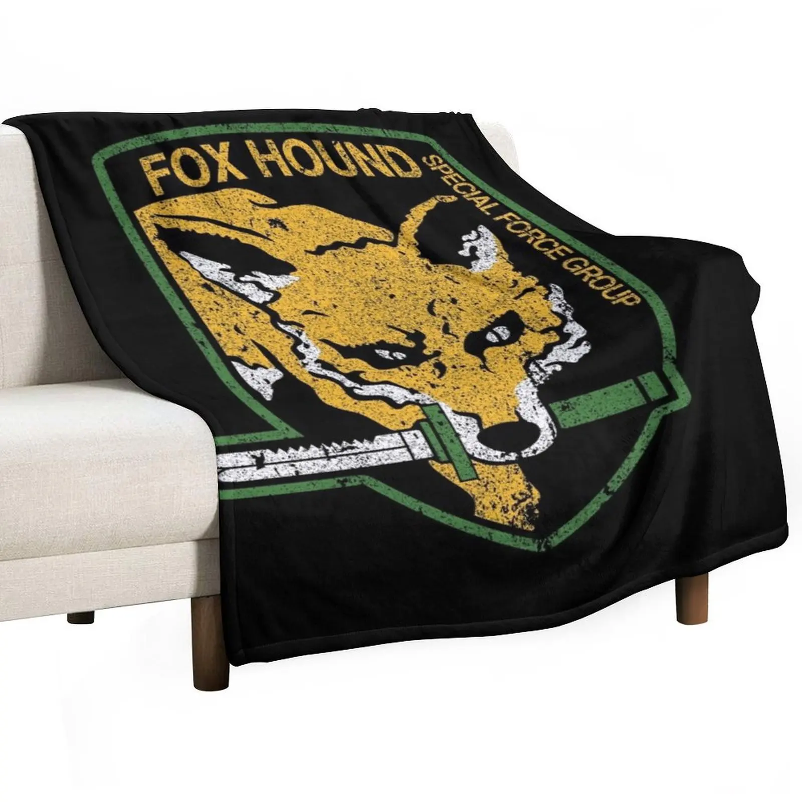 Foxhound Throw Blanket for sofa Weighted Warm Hairys Blankets