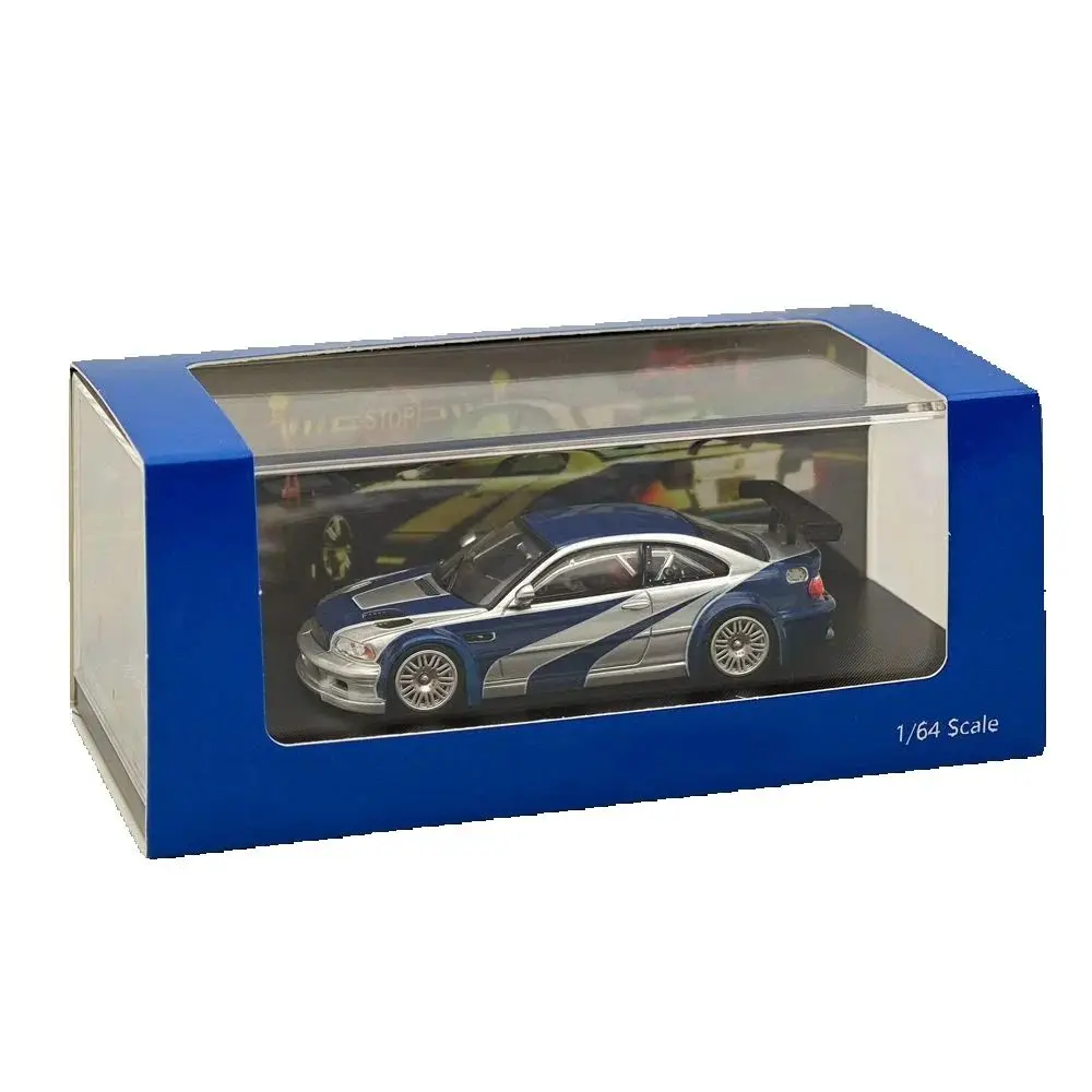 

GP 1:64 for E46 GTR Blue by DCM Diecast Model Car Miniature Limited Collection Toy Vehicle Models