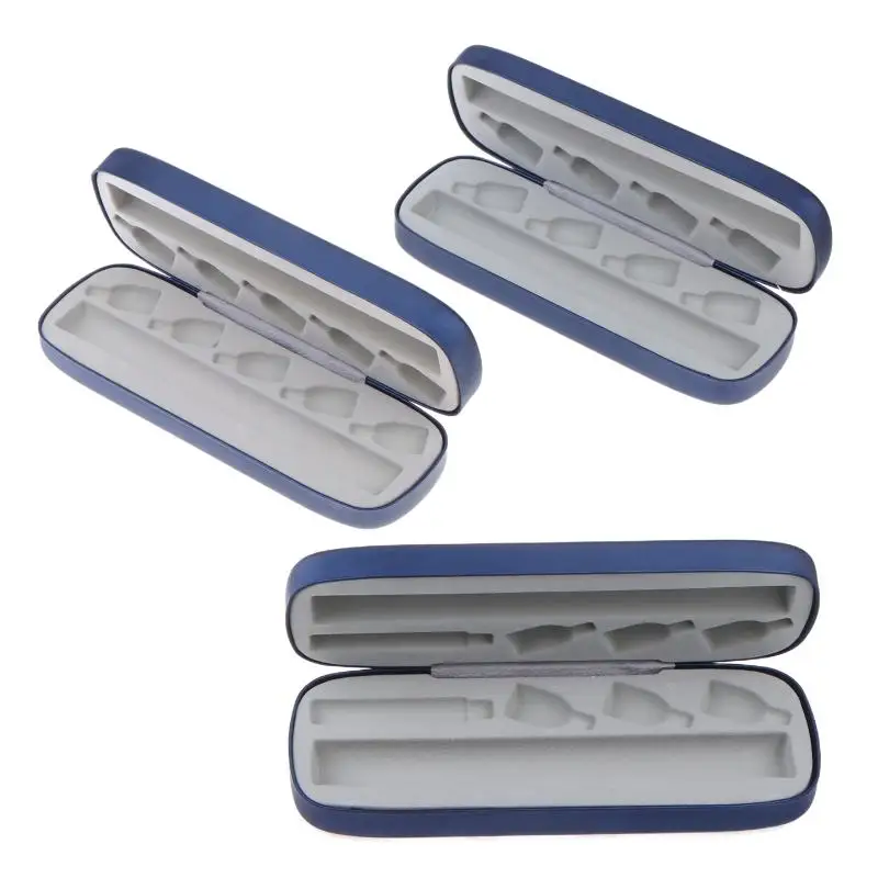 Lightweight EVA Insulin Pen Storage Case Anti-scratch Matte Surface Hard Shell Diabetic Pen Holder Bag for Business Trip