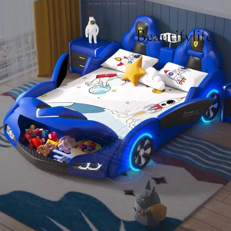 

Y скандинавская форма автомобиля, детские кровати, безопасные игрушки для хранения, один дизайн, детская кровать для мальчиков, манеж для малышей, Camas Infantiles, мебель для дома
