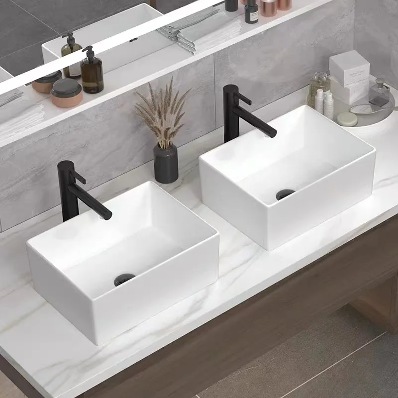 Deepening Table Basin Small Size 30 Small Apartment Rectangular Sink Balcony Small Splash-Proof Water Table Wash Basin