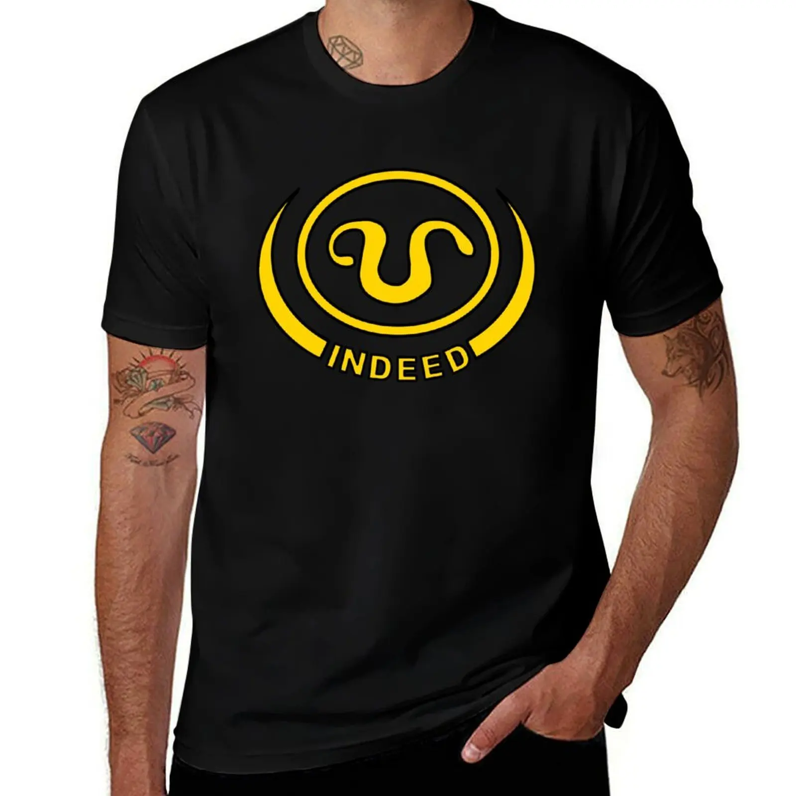Teal'c Indeed T-Shirt Relaxed Casual Short Sleeve Tee T-Shirt