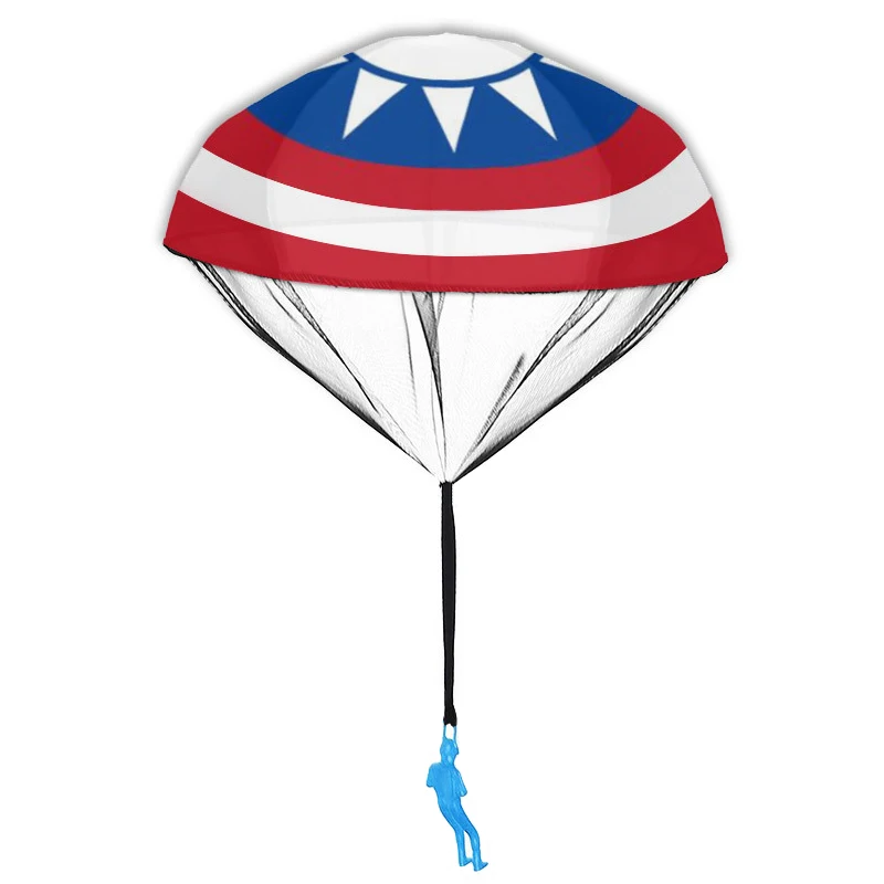 Hand Throwing Mini Soldier Parachute Funny Little Kids Toy Outdoor Game Play Educational Toys Fly Parachute for Children Toy