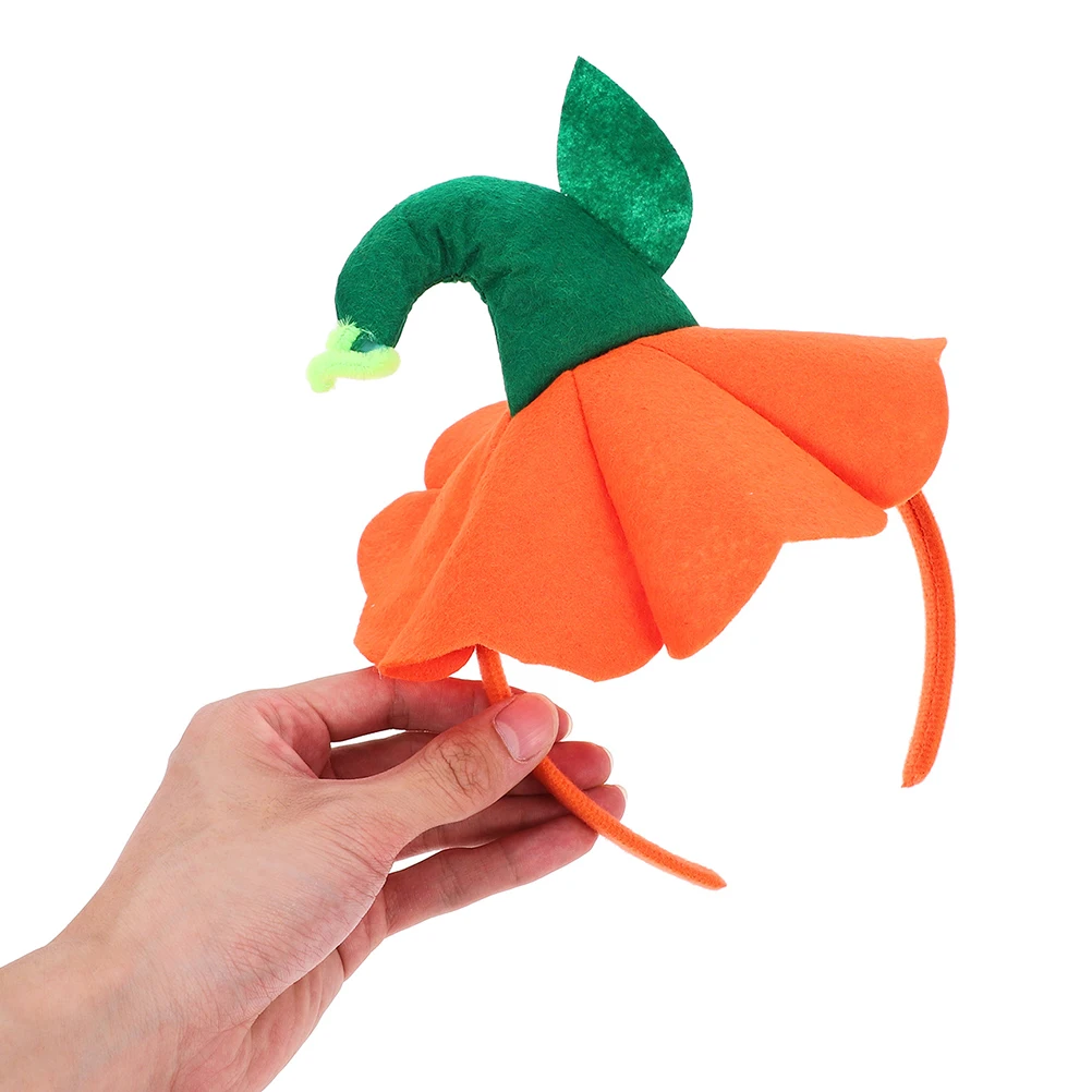 

4 Pcs Halloween Headband Happy Pumpkin Costume Hairbands Kids Headgear Toddler Costumes