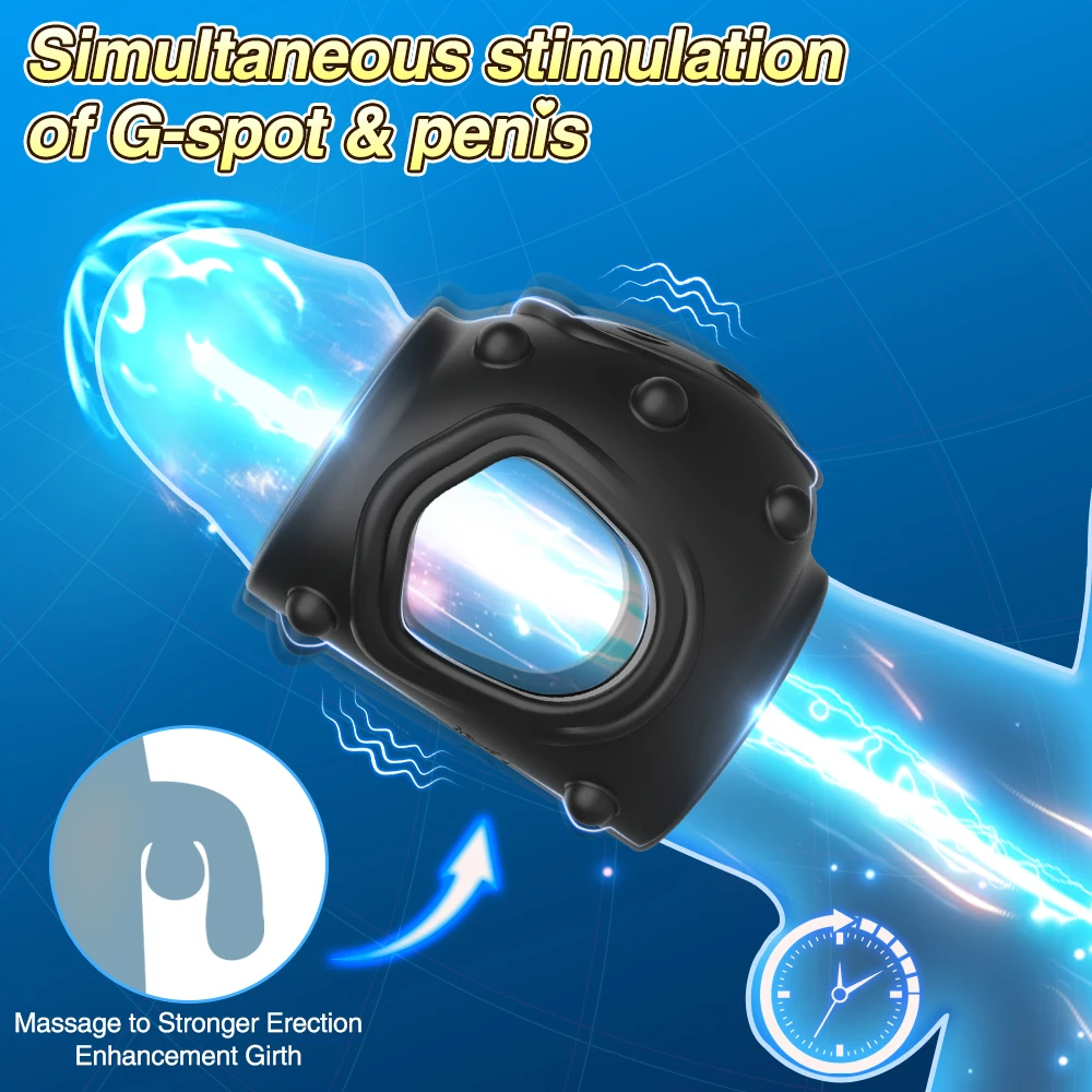 Juguete الجنسي masculino الفقرة الكبار ، anillo vibratorio الفقرة pen ، فيبرادور الفقرة التمارين الرياضية pen ، anillo الجنسي الفقرة الزراعية #4