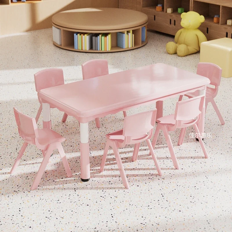 Kids Desk Children Table School Furniture Room Child Small Childrens Chair Supplies Set Tables Classroom Elementary Student