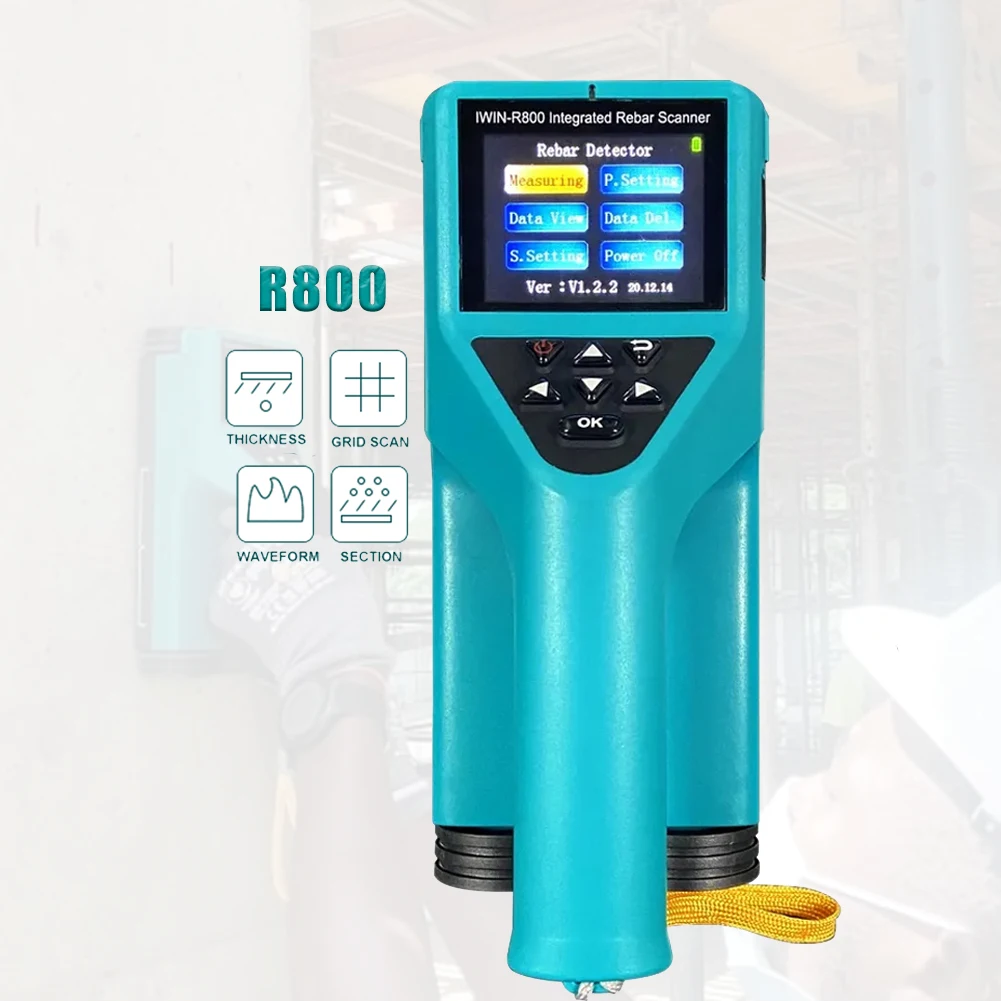 R800 Integrated Ferroscan Metal Rebar Detector Rebar Locator