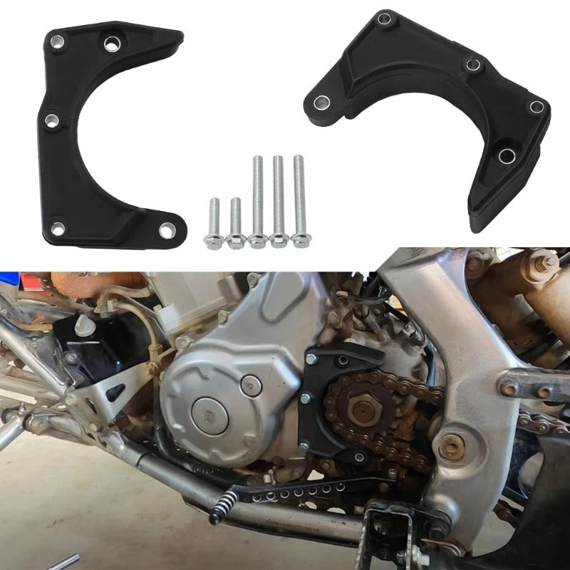 

P5ED Chain Cover Protections for Raptor 700 YFM700 06-2019 Poly Case Saver Repair