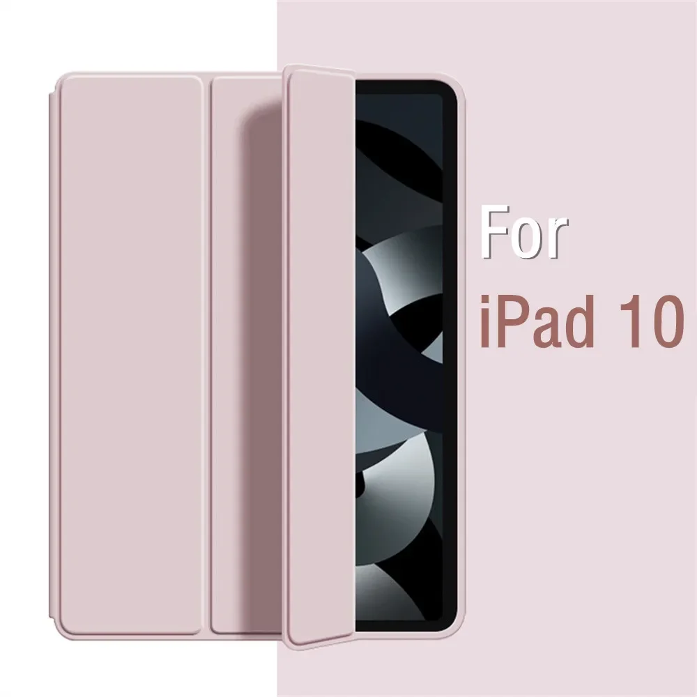 Coque For ipad 10th 10 generation 10.9 case 2022 Cases Ultra Slim Magnetic Silicone Protector For ipad 10 2 9 7 8 th Gen case