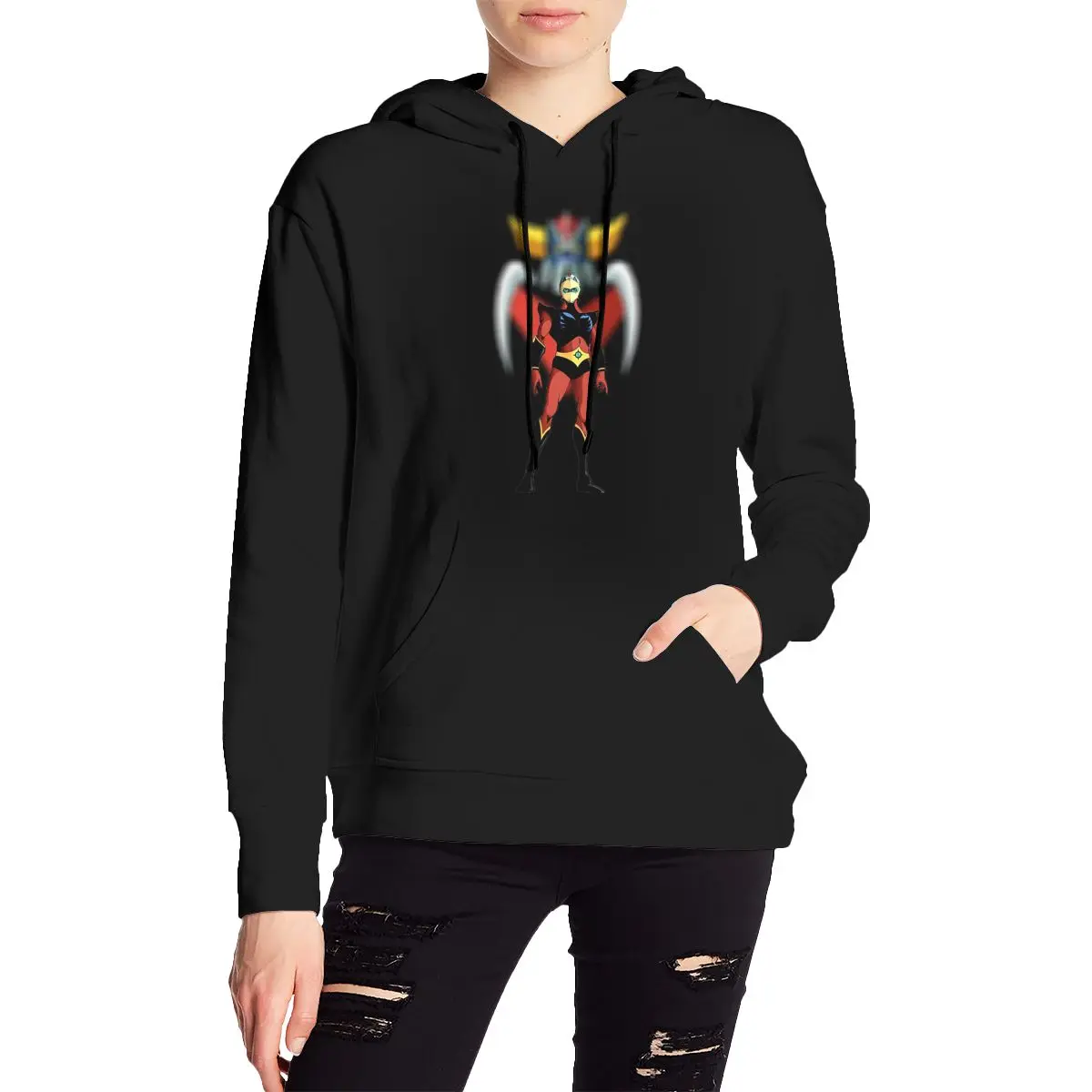 

Goldorak Grendizer аниме НЛО робот Goldrake толстовки пуловер в стиле Харадзюку осень-зима для мужчин и женщин толстовка для пар топы с длинными рукавами