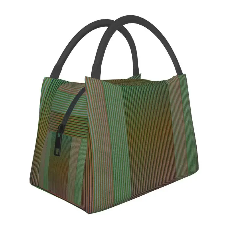 

Venezuela Artist Carlos Cruz Diez Insulated Lunch Bags for Outdoor Picnic Waterproof Thermal Cooler Box Women