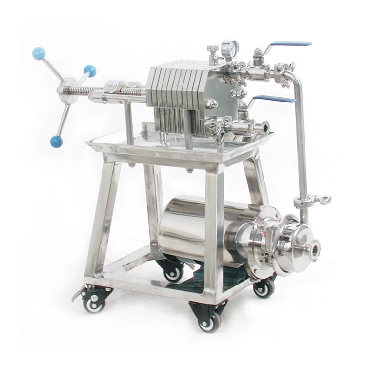 

Manufacturer Price Frame Juice Filter Machine Plate Filter Wine Beverage Water Filter