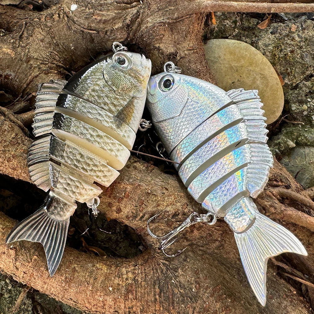 Swimbait multiarticular hundimiento lento – Cebo duro para lucio - imagen 3