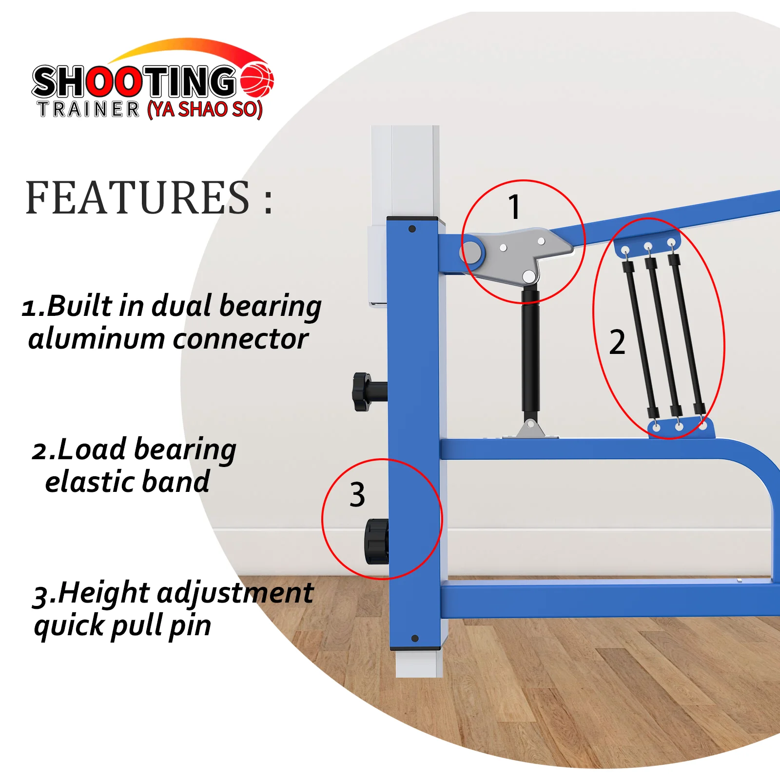 Новый дизайн, регулируемый и прочный детский тренажер для стрельбы