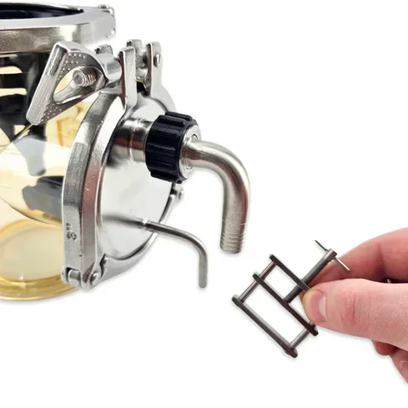 PolyPhoenix-Kit en t de collecteur Undertaker PPSU 3 pouces TC Kits de plaques de collecte tour de distillation accessoire de bière