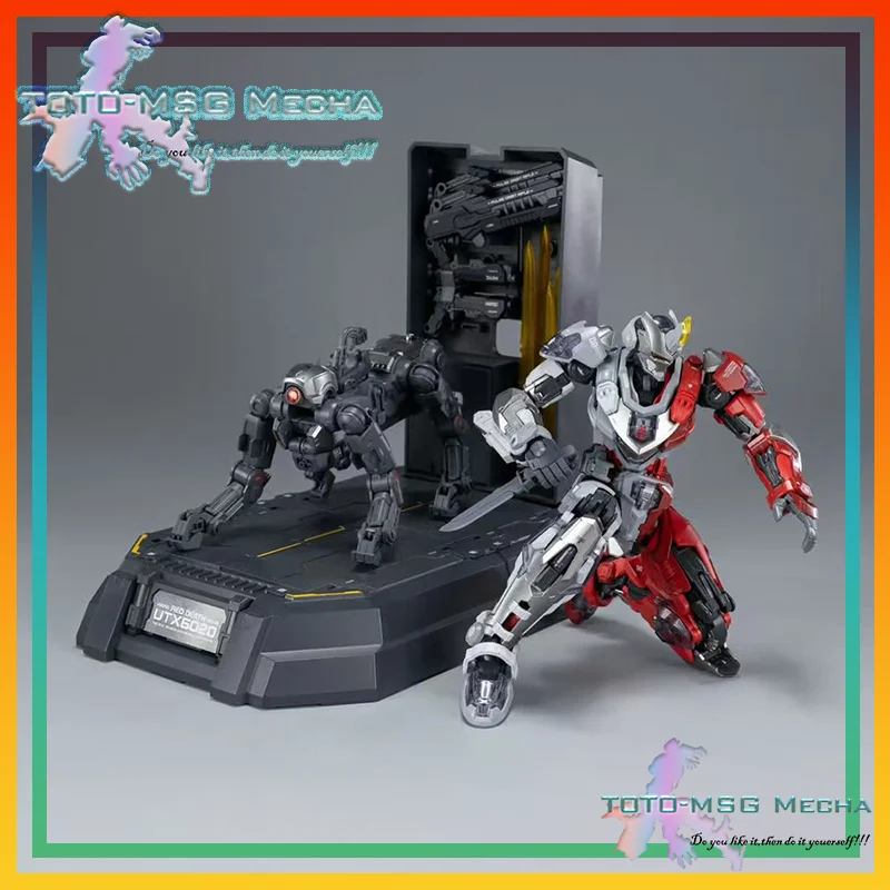 

[In-Stock]NONZERO STUDIO HeMoXian Mechanical Dog UTX-6030 Tastier Action Movable Figure with LED Assembled Model Mecha Toy Gift