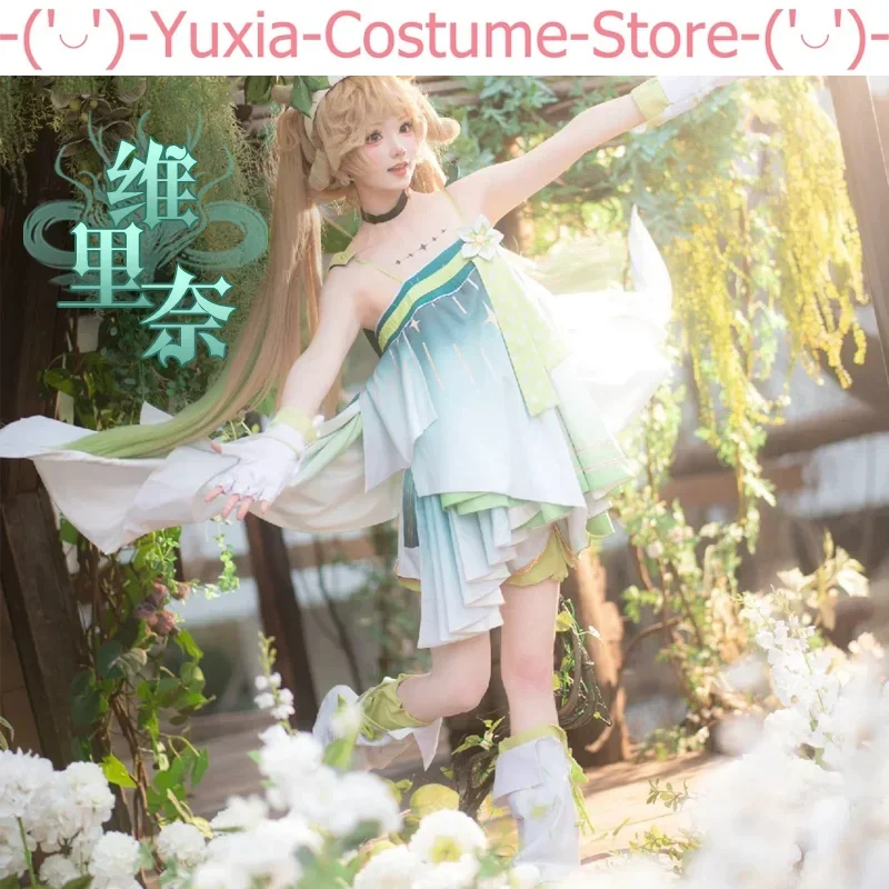 Wuthering Waves Verina Women Lori Cosplay Costume Cos Game Anime Party Uniform Hallowen Play Role Clothes Clothing