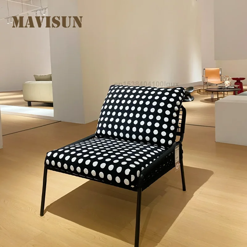

Modern 65cm Carbon Steel Sofa Chair Stylish Design Lightweight Durable Comfortable for Living Room Carbon Steel Sofa Chair