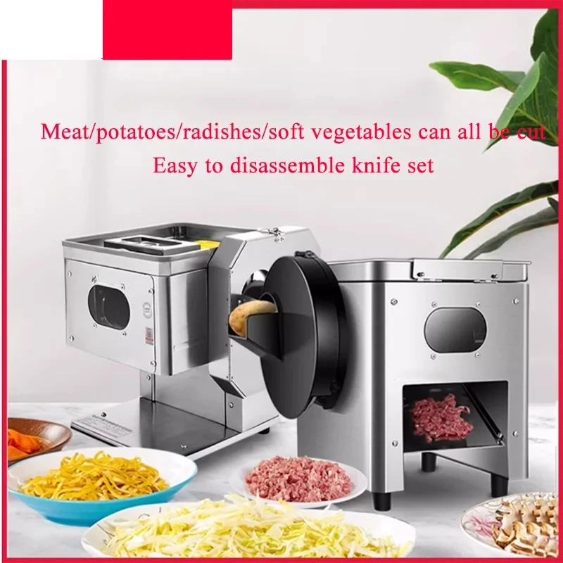 Commercial Meat Cutter Chicken Dicing And Shredding Machine Electric Multi-Function Pork Shredding Maker