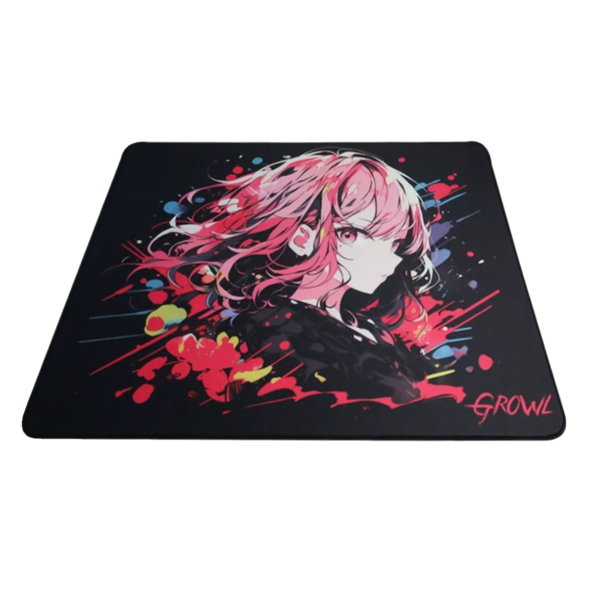 Imagem -05 - Anti Slip Gaming Mouse Pad Growl Carmesim Ampliado e Engrossado Esports