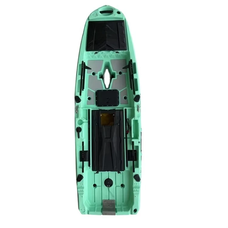 2025 CE Certified Single Fishing Kayak 10ft Modular Pedal Kayak Remote Control Motor GPS 60L Fish Live Well Electric Pump Water