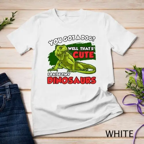 Funny Iguana Gift Pet Lizard Humor Reptile Graphic Unisex T-shirt