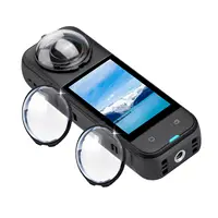 Protectores de lentes premium para Insta360 X5, protector de lente de cámara de vidrio óptico - Accesorios resistentes a los arañazos Insta 360 X5