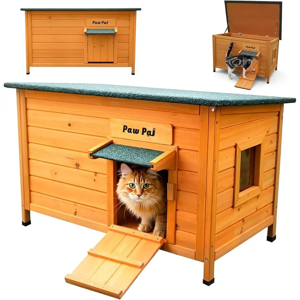 Weather Resistant Outdoor Shelter for Pets